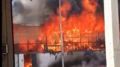 视频 | 又有工厂火灾！火势非常猛烈
