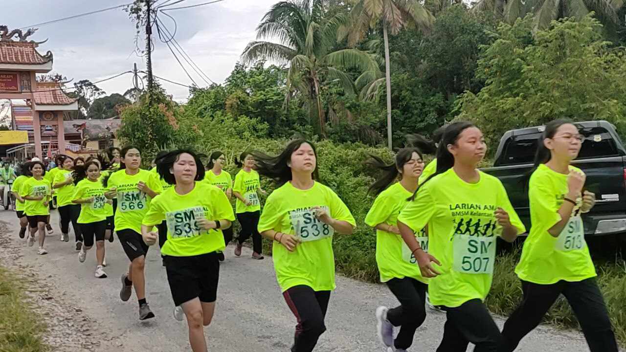 马来西亚佛教弘法总会（吉兰丹分会）为该会筹募活动基金而举办的义跑活动（LARIAN AMAL BMSM KELANTAN 2023），获得450人的参与。