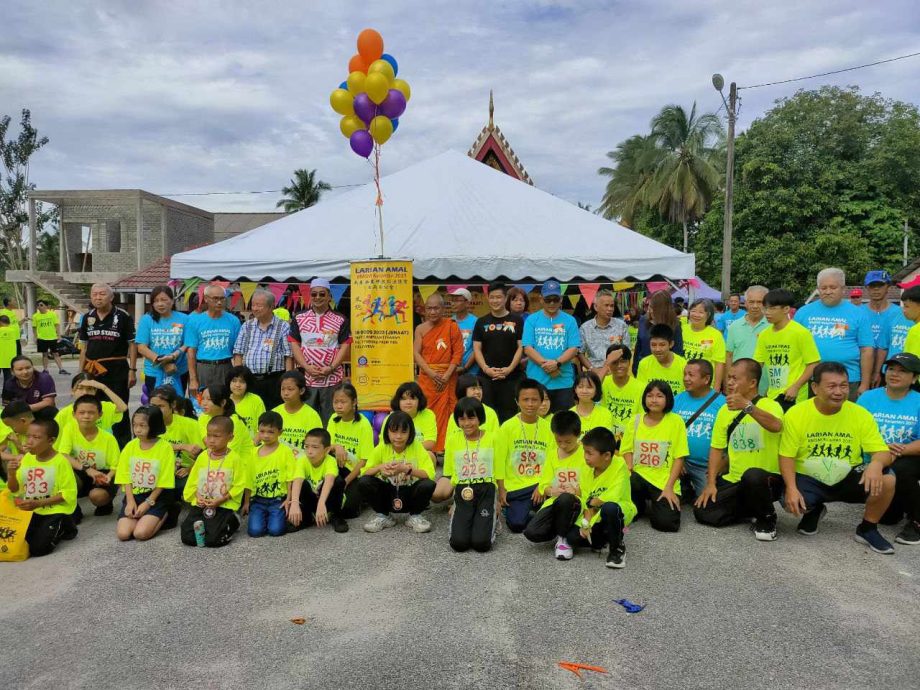 马来西亚佛教弘法总会（吉兰丹分会）为该会筹募活动基金而举办的义跑活动（LARIAN AMAL BMSM KELANTAN 2023），获得450人的参与。