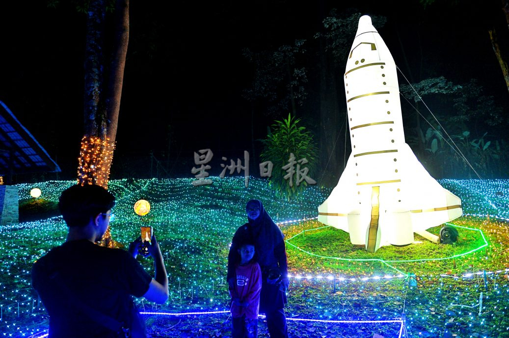 NS芙蓉/全马最大型的LED灯光嘉年华来到芙蓉，大马公园成为新打卡热点