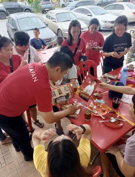 NS芦骨：朱建华：从拜票中看出“人民感受到希盟真诚”