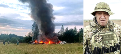 Wagner chief Prigozhin presumed dead in plane crash: Russian officials