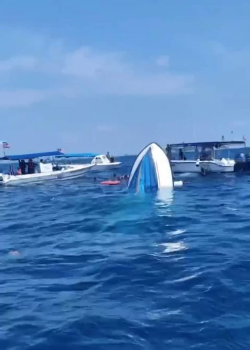 9旅客在仙本那丁巴丁巴島翻船 1旅客溺水身亡