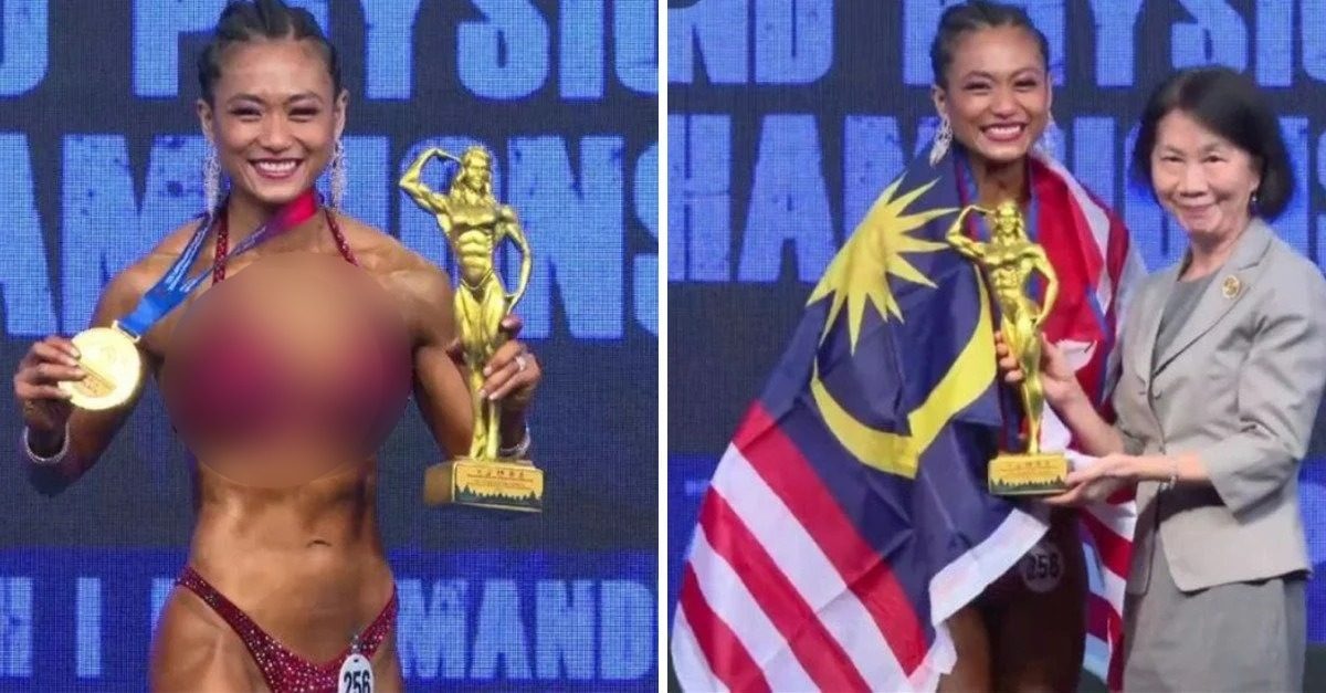 “练那么壮要做男人？”亚洲健美女冠军分享练肌心路　“不放弃就是了”