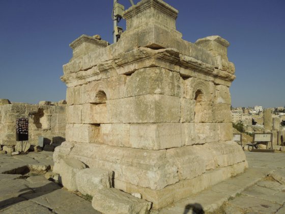 【约旦】在古罗马城市的一天，杰拉什陨落的古城