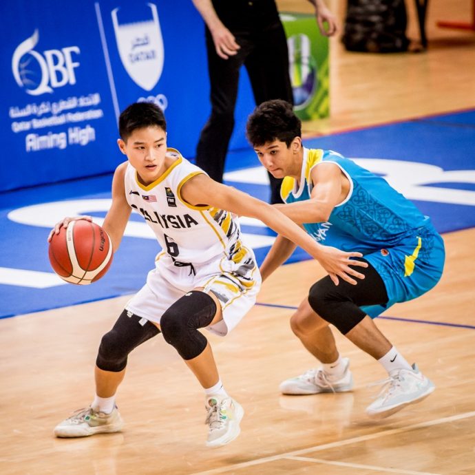 亚青U16篮球赛|勇挫哈萨克D组旗开得胜  大马首战便达1胜目标