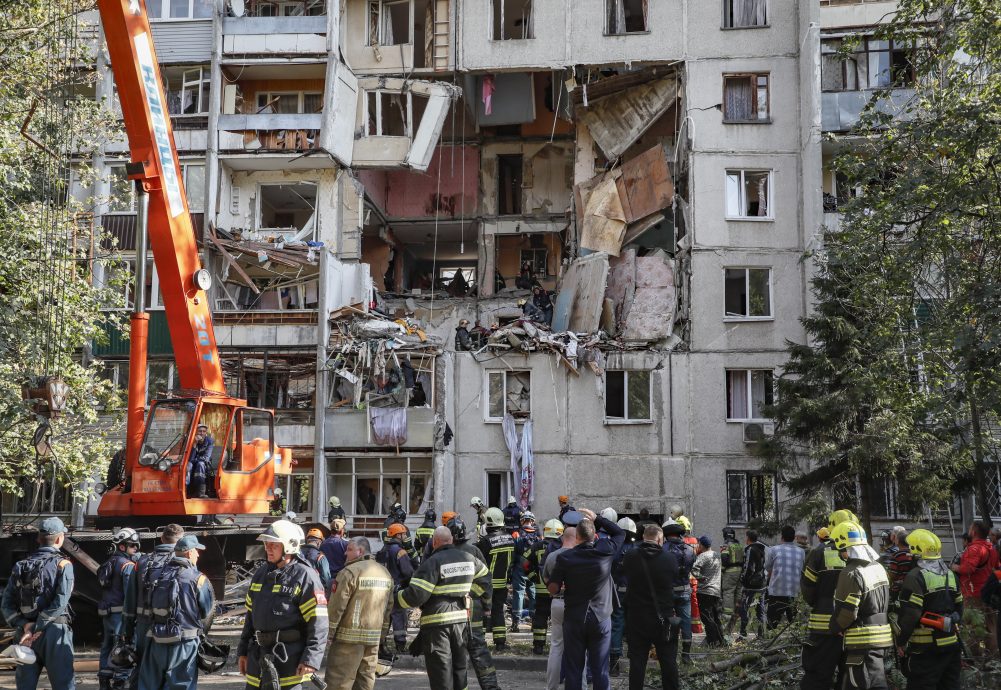 俄高层大楼煤气爆炸 酿7死20伤