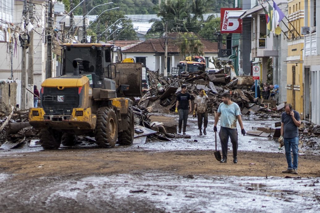 巴西南部温带气旋酿洪灾 至少40人丧生