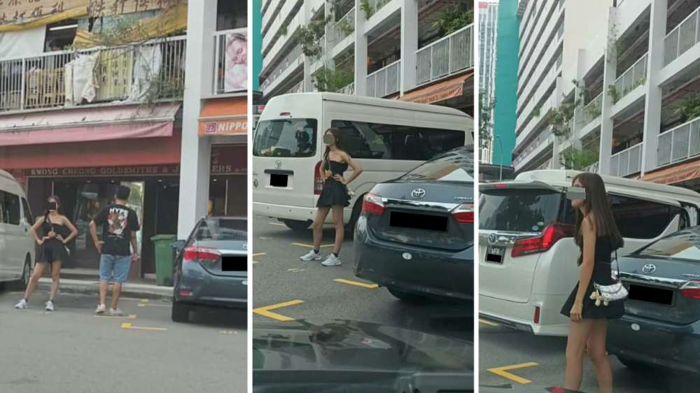 开大马车到新加坡·2人人肉霸车位被网络公审