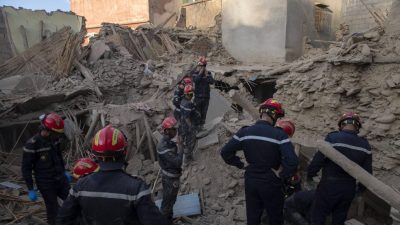 强震已致逾2100死 摩洛哥暂接受4国搜救援助