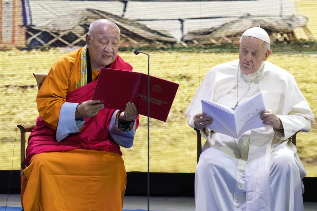 教宗似向中国喊话  “天主教会没政治议程” 