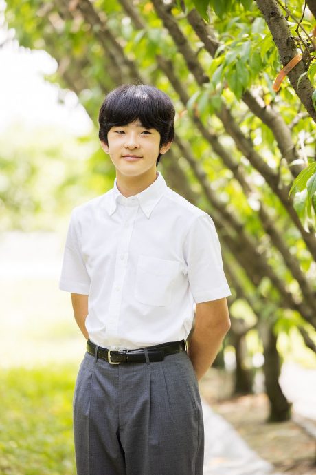 日本悠仁亲王满17岁   宫内厅：悠仁喜欢研究农业