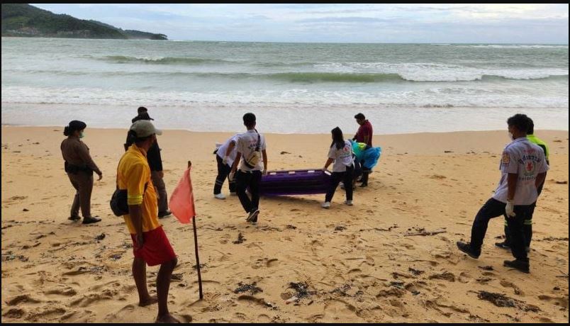 普吉岛海滩发现哈萨克游客尸体 恶劣天气下游泳遇溺