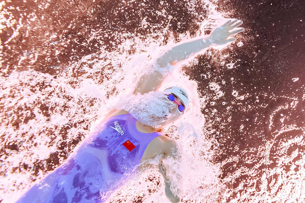 杭州亚运会|女50米自泳预赛刷亚运纪录  张雨霏剑指第5金