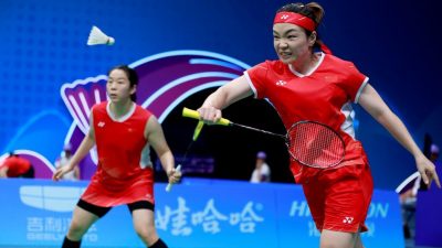 杭州亚运会羽球赛|上届女团4强唯独印尼出局 中日泰韩争抢决赛券