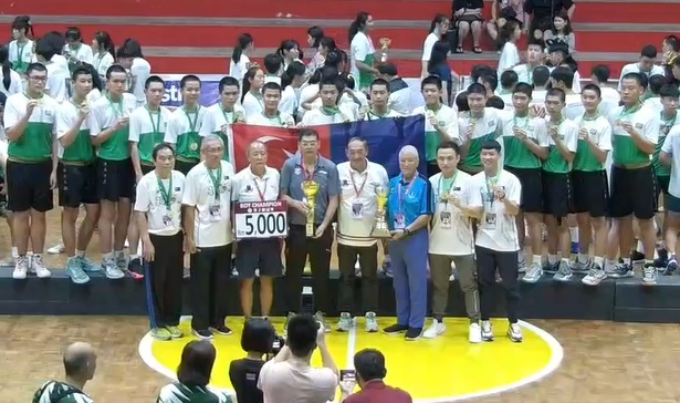 林文泽杯全国篮球赛| 柔男重夺冠军  雪女达3连霸