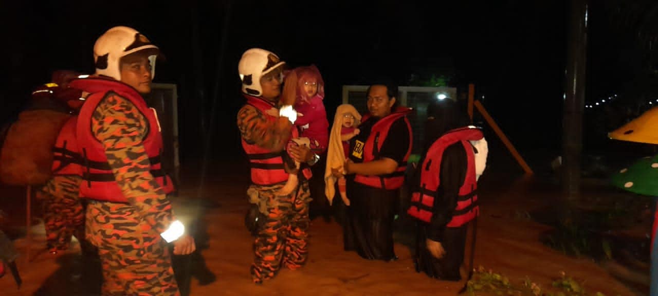 甘榜珍共473居民紧急疏散 美冷豪雨河水泛滥成灾