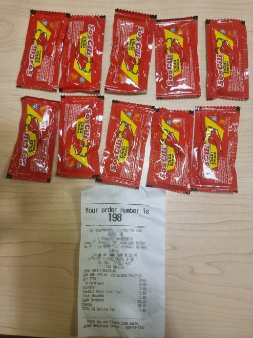 视频 |“10包辣椒酱收费RM10不应该”  甲内贸局向麦当劳开罚单