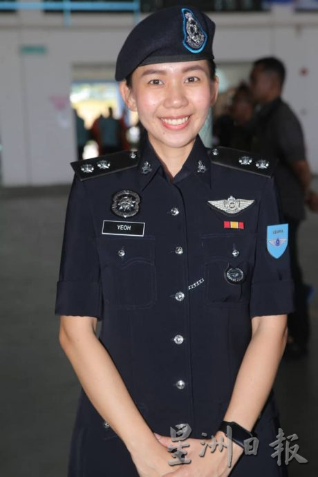 警飞行部队首次录取女性　　杨玉淇唯一华裔女警