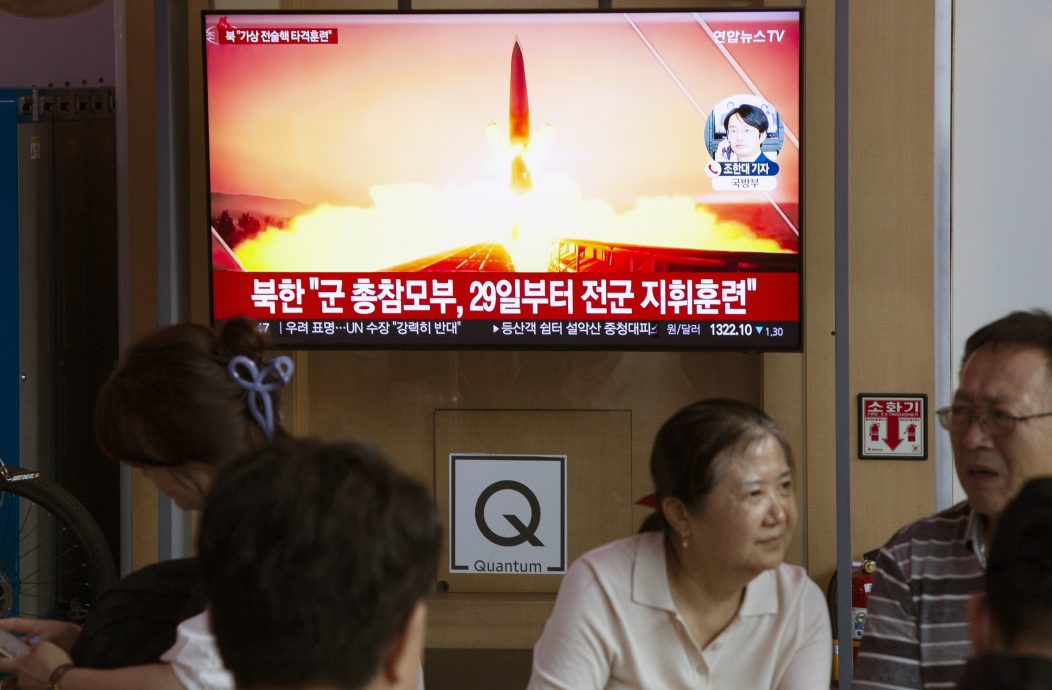   韩国军方:朝鲜发射多枚巡航导弹