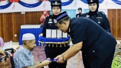 甲总警长：在职及退休警员   184人获颁国家英雄勋章