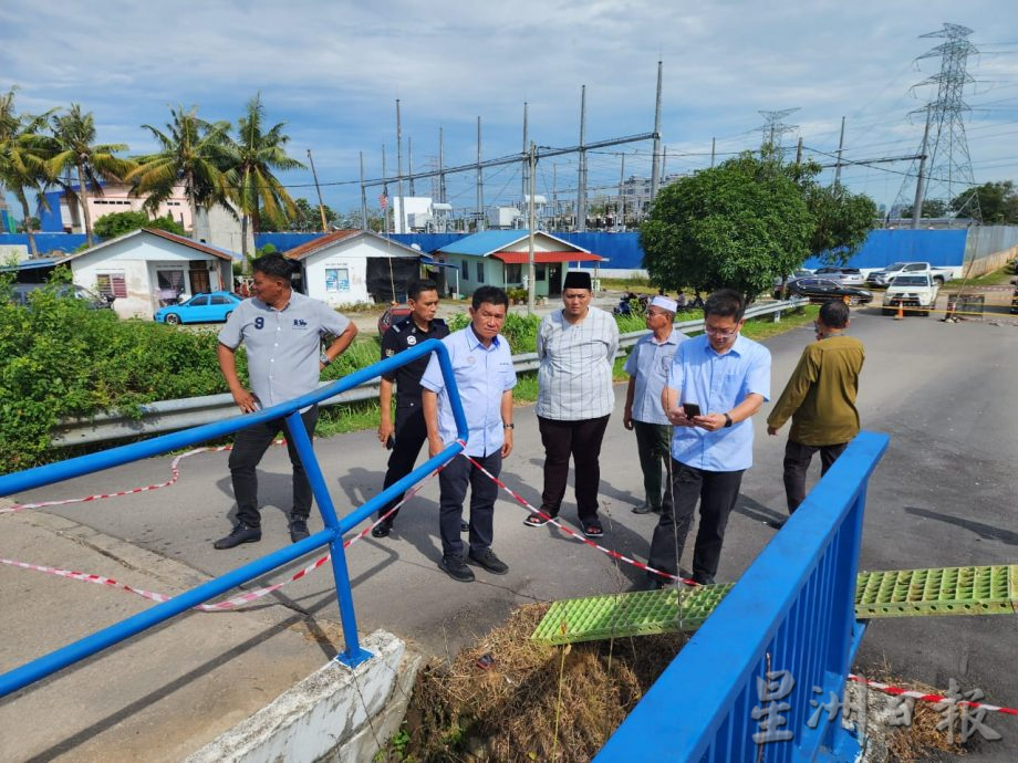 林万锋：执法单位及州政府需要加强执法及监督，避免5吨以上罗里使用大桥及农业道路