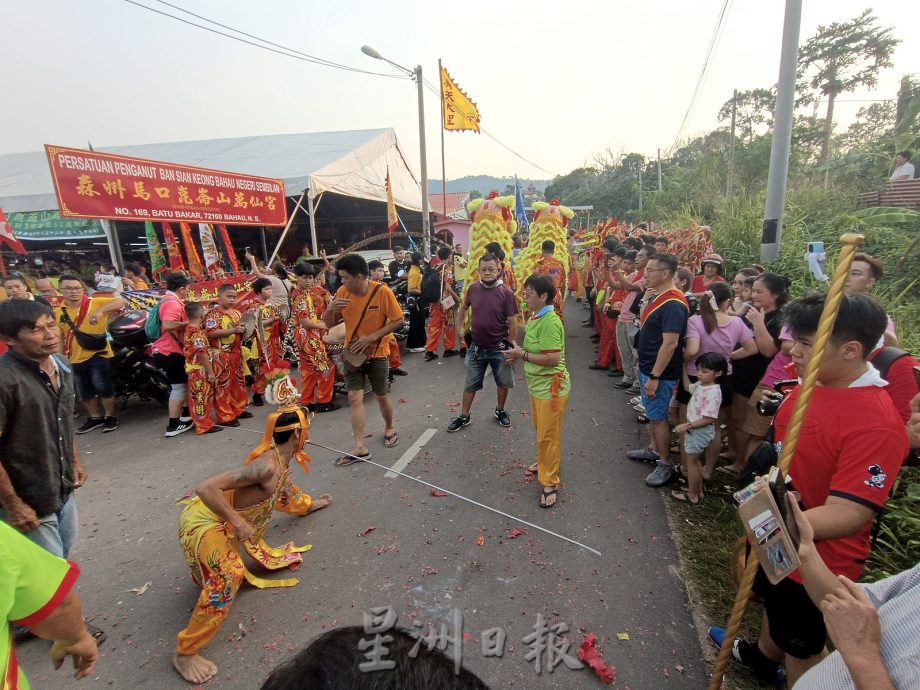 NS封底主文／马口万仙宫众神出游，马口社区热哄哄