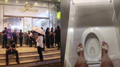 泰国商场枪击案|幸存者躲厕所保命 “站上坐厕不敢出声”