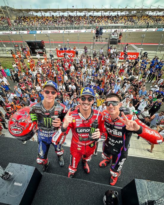 印尼站世界摩托车大赛|自8月后再尝MotoGP冠军滋味  巴尼亚亚重夺车手榜龙头