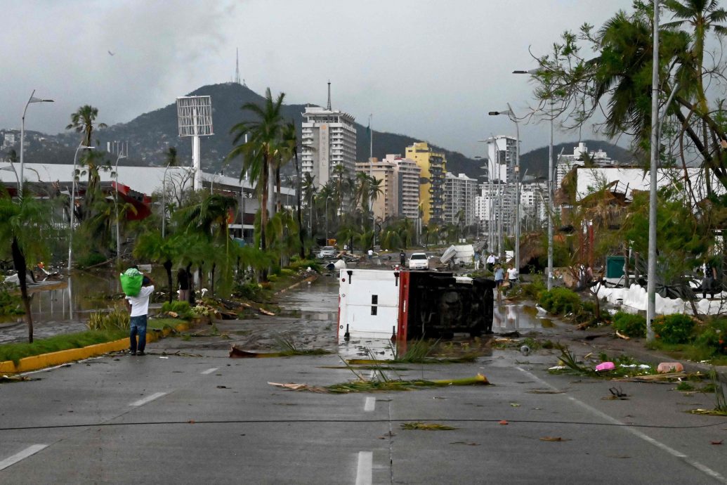 台风欧蒂斯袭墨西哥度假胜地 至少27死