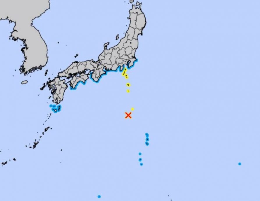 日本外海发生6.6级地震 已发布海啸预警