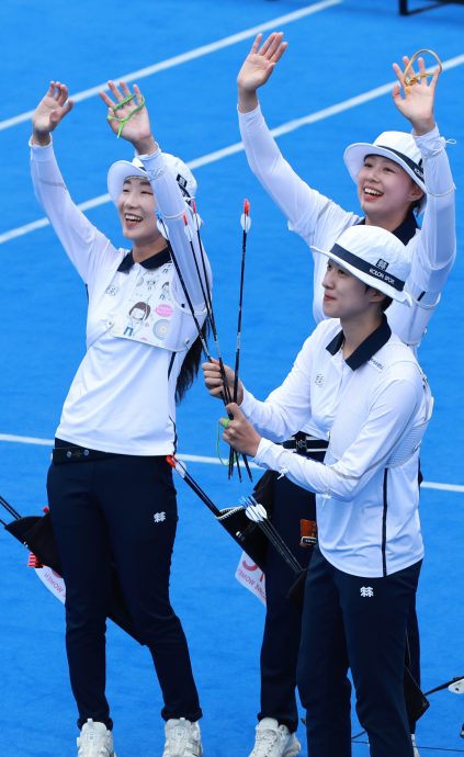 杭州亚运会射箭赛| 反曲弓女团决赛挫中国  韩国射箭夺第3金