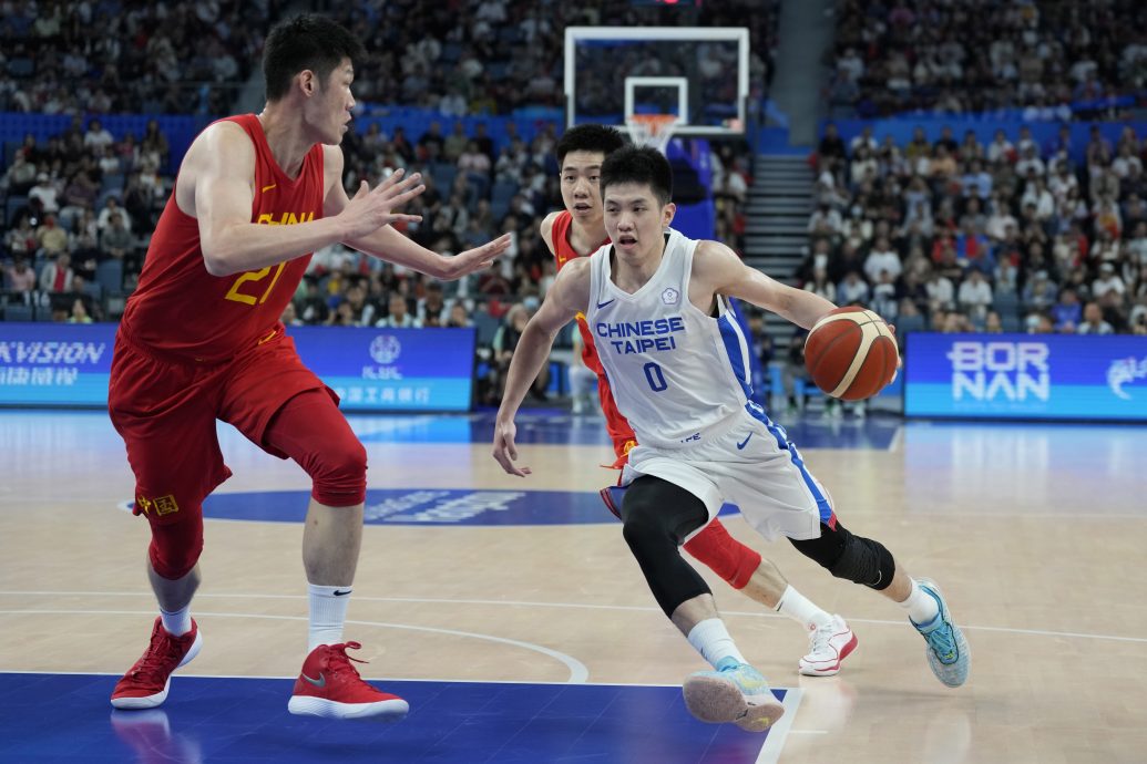 杭州亚运会篮球赛| 铜牌战击败中华台北  中国男篮聊以慰藉
