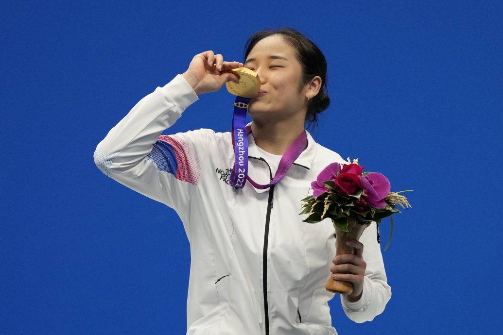 杭州亚运会羽球赛|称一切苦练都是值得的  安洗莹：我等了这枚金牌5年