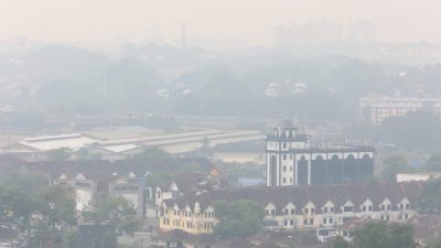 新山及峇株空污指数不健康   林添顺吁减少户外活动