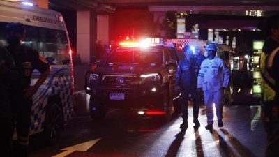 曼谷商场枪击案|  泰王派代表 探案中国籍伤者