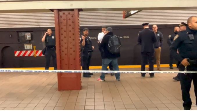 紐約地鐵發生隨機攻擊案 30歲女子遭推落月臺 頭部重傷
