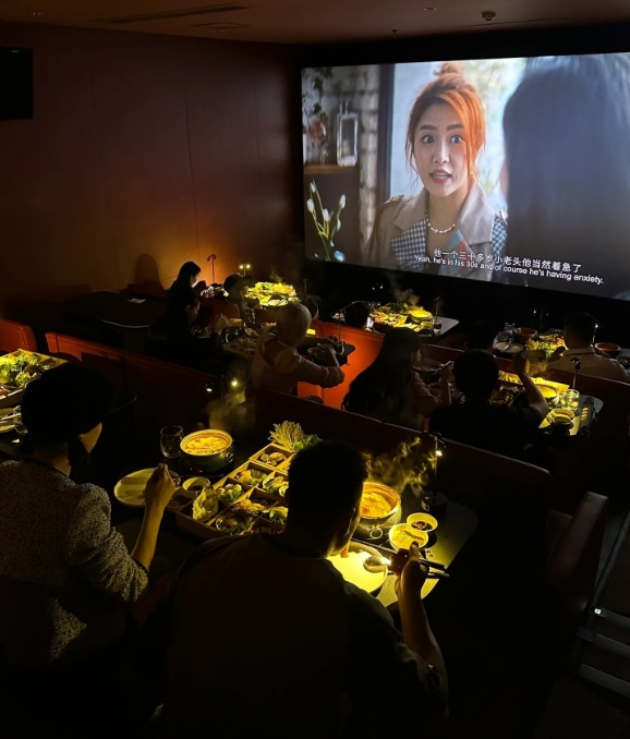 视频|RM123电影院吃火锅  网:爆米花没市场了