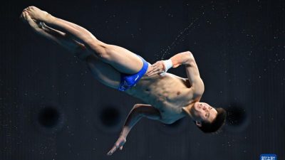 跳水赛上演最后2个赛项  中国期待包揽10金收官