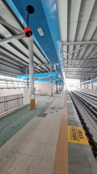 政府拨款恢复建LRT5车站