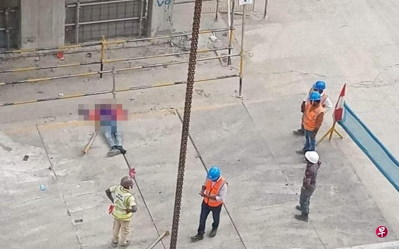 （已签发）柔：狮城二三事：组屋工地意外 29岁工人疑8楼坠亡