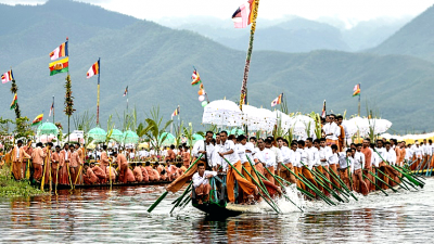 Myanmar boat festival’s return brings joy and sorrow