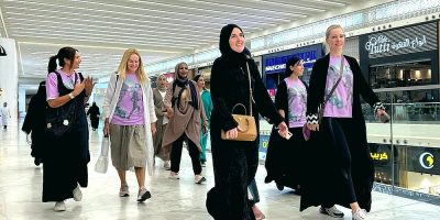 ‘Too hot outside’: Saudis take to walking, jogging in malls