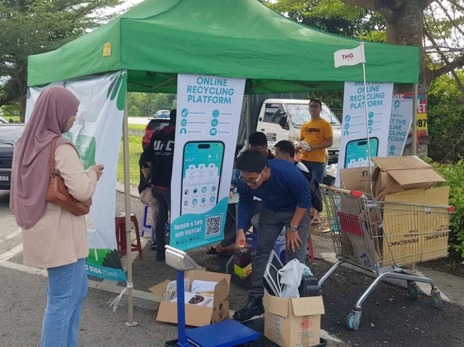 东：环保组织回收活动走入丹绒隆坡 考虑长期进行
