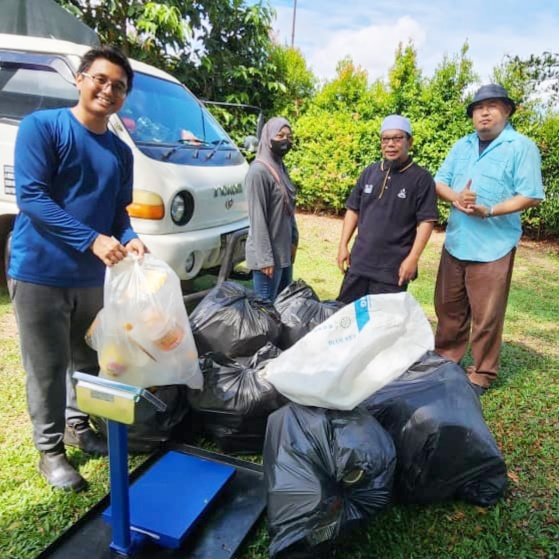 东：环保组织回收活动走入丹绒隆坡 考虑长期进行