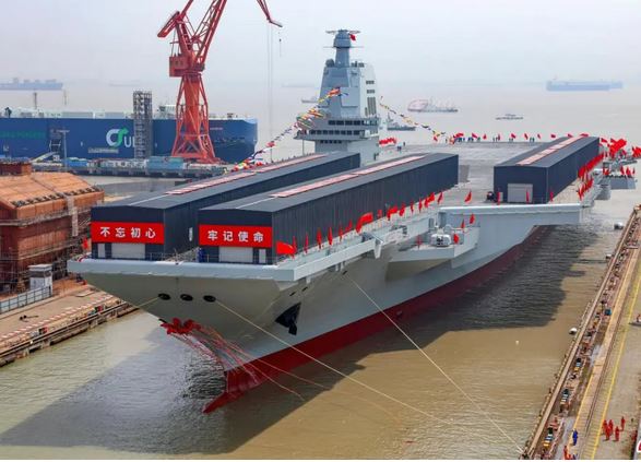 中国首艘国产航母“福建舰”  将启动首次海试？