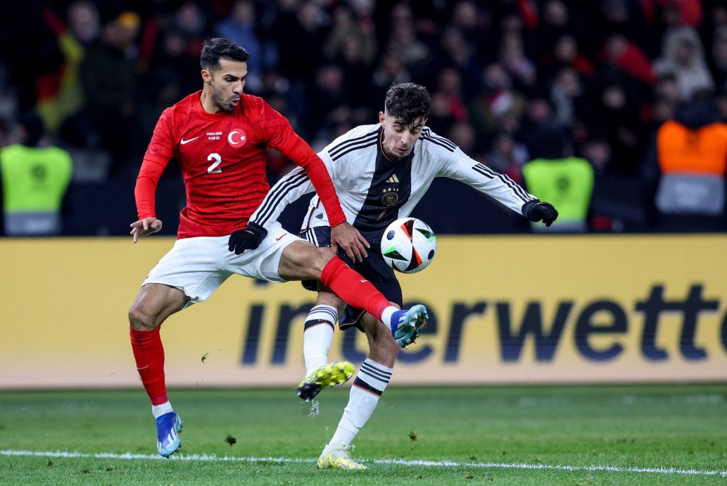国际足球友谊赛|哈弗茨客串左后卫成焦点  德国主场不敌土耳其