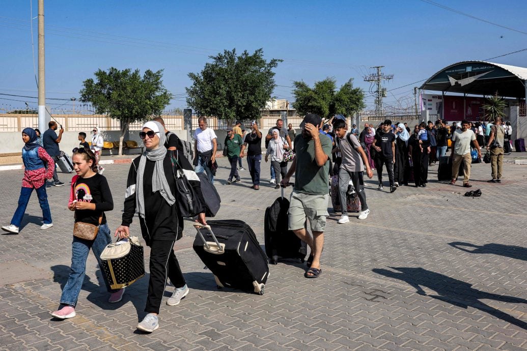 埃及開放過境點 外國人週三起撤離加沙