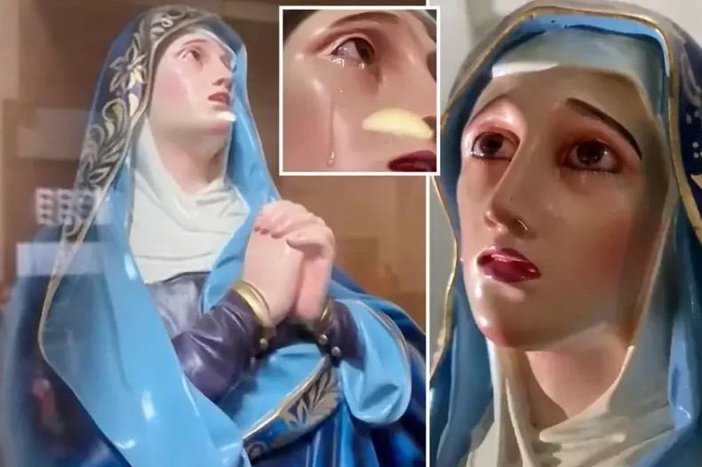 墨西哥一州频传暴力事件 圣母玛利亚雕像惊传“落泪”