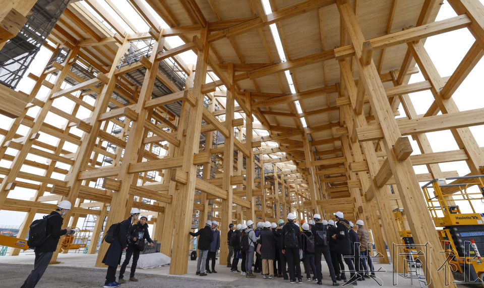 拼盘 大阪世博「环状大屋顶」 将成世界最大木造建筑